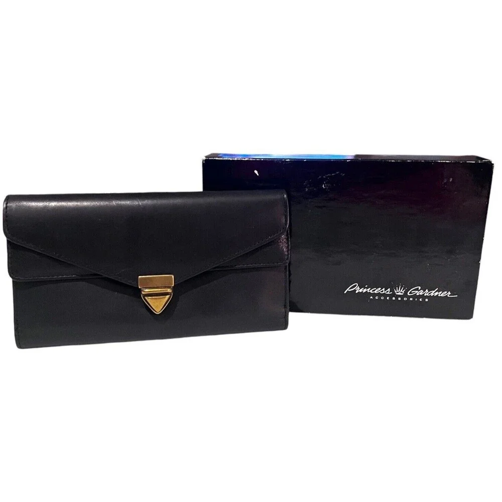 Vintage - Princess Gardner - Woman's Leather Wallet (NIB - UNUSED) Checkbook - Picture 2 of 9